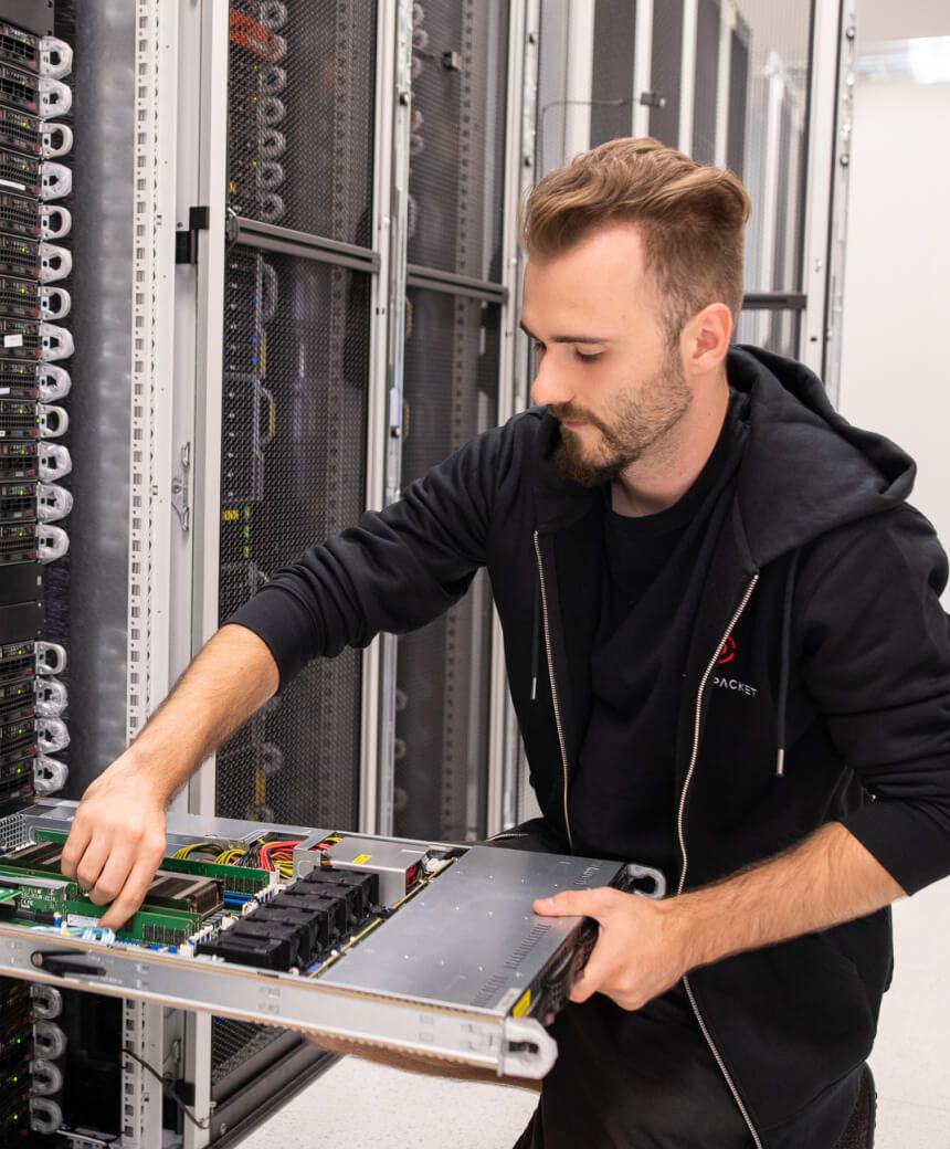 Datacenter worker